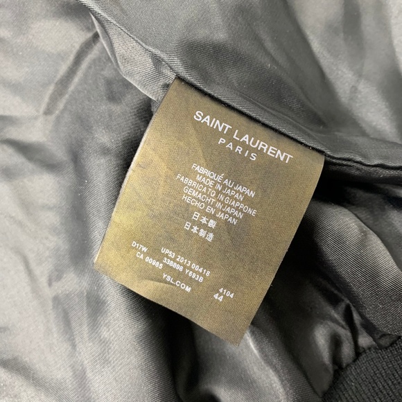 Saint Laurent TEDDY SWEET DREAMS SHARK JACKET 44 - Picture 6 of 8